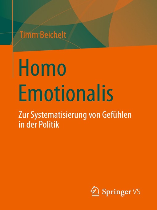 Title details for Homo Emotionalis by Timm Beichelt - Available